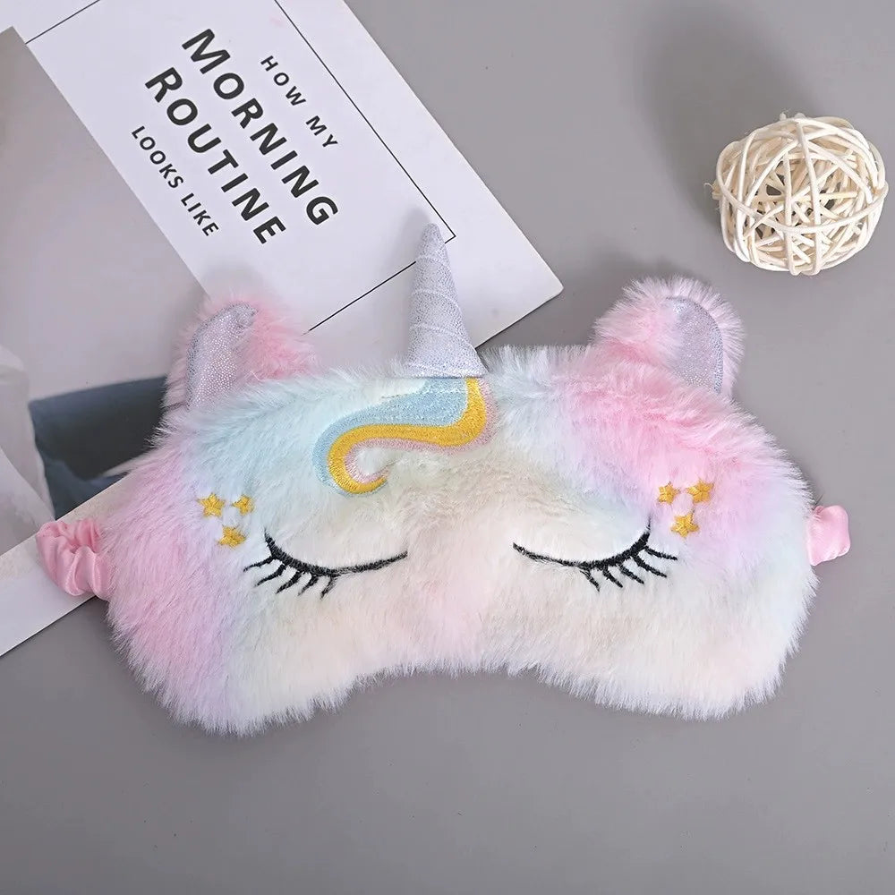 Soft Plush UnicornSleeping Mask