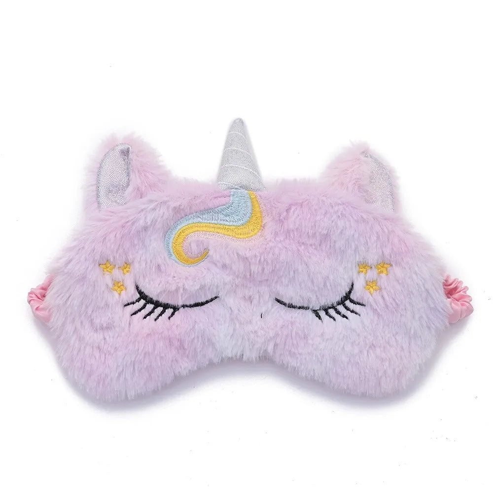 Soft Plush UnicornSleeping Mask